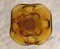 Cuenco grande de cristal de Murano ámbar, años 60, Imagen 5