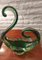 Murano Glass Vase in Green, 1970s 3