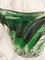 Jarrón de cristal de Murano en verde, años 70, Imagen 9