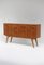 Oak Sideboard with Free Form Shaped Doors, 1950s 1