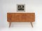Oak Sideboard with Free Form Shaped Doors, 1950s 17
