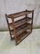 Vintage Industrial Oak Wooden Trolley, 1950s 3