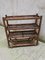 Vintage Industrial Oak Wooden Trolley, 1950s 1