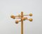 Scandinavian Pine Coat Rack, 1960s 5