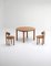 Pinewood Dining Chairs by Rainer Daumiller, Set of 5 1