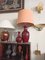 Dark Red Ceramic Lamp, Image 3