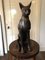 A. Tiot, gato Bastet egipcio, Francia, años 70, bronce, Imagen 1