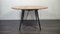 Round Black Leg Drop Leaf Dining Table by Lucian Ercolani for Ercol 10