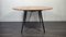 Round Black Leg Drop Leaf Dining Table by Lucian Ercolani for Ercol, Image 10