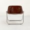 Camel Leather Plona Chair by Giancarlo Piretti for Castelli, 1970s 2