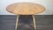 Round Drop Leaf Dining Table by Lucian Ercolani for Ercol 1