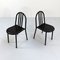 No.222 Chairs by Robert Mallet-Stevens, 1970s, Set of 4 6