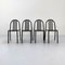 No.222 Chairs by Robert Mallet-Stevens, 1970s, Set of 4 1