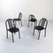 No.222 Chairs by Robert Mallet-Stevens, 1970s, Set of 4 2