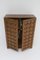 Cabinet with Graphic Door Panels from Defour, Belgium, 1970s 5