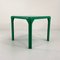 Green Stadio 80 Dining Table by Vico Magistretti for Artemide, 1970s 3