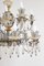 Large Venetian Belle Epoque Style Glass & Gilt 24-Bulb Chandeliers, 1970s, Set of 2, Image 9