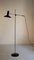 Adjustable Mid-Century Floor Lamp with Large Shade, 1960s, Image 1