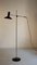 Lampadaire Ajustable Mid-Century avec Grand Abat-Jour, 1960s 1