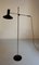 Adjustable Mid-Century Floor Lamp with Large Shade, 1960s, Image 4