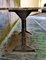 Vintage Industrial Marble Bistro Table, 1940s, Image 4