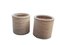 Large Planter Pots in Natural Wood and Bamboo, 1980s, Set of 2, Image 2