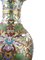 Chinese Cloisonne Vases with Black Bases, Set of 2 11
