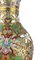 Chinesische Cloisonné Vasen mit Schwarzen Füßen, 2er Set 3