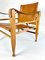 Leather Safari Chair by Aage Bruun & Son, Denmark, 1960s 2
