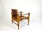 Leather Safari Chair by Aage Bruun & Son, Denmark, 1960s 12