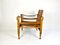 Leather Safari Chair by Aage Bruun & Son, Denmark, 1960s 10