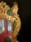 Louis XV Rocaille Mirror in Gilded & Green Lacquered Wood, 18th Century 4