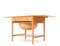 Mid-Century Modern AT-33 Sewing Table by Hans J. Wegner for Andreas Tuck, 1950s, Image 10