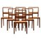 Dining Chairs by Erik Chambert, Norrköping, Set of 6 1