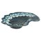 Blue Ceramic Vide Poche or Dish from Vallauris, France, 1970s, Image 1