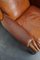 Dutch Cognac Colored Leather Wingback Club Chair, Image 20