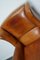 Poltrona Wingback in pelle color cognac, Olanda, Immagine 12