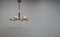 Large Functionalist 6-Flamming Nickel-Plated Chandelier, 1930s, Image 13