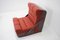 Mid-Century Folding Armchair and Footstool or Daybed, 1970s, Image 4