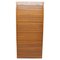 Teak Tambour Office Cabinet, Denmark, 1960s, Image 1