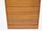 Teak Tambour Office Cabinet, Denmark, 1960s, Image 10