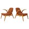 Lounge Chairs by Jan Vaněk for Beautiful Jizba, 1960s, Set of 2 1