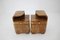 Art Deco Walnut Bedside Tables, Czechoslovakia, 1940s, Set of 2 7