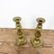 Antique Brass Candleholders, Set of 2, Image 2