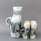 Mid-Century Ceramic Pitcher and Drinking Cups by Jacques Blin, 1950s, Set of 5, Image 3