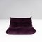 Purple Velvet 2 Seater Togo Sofa by Michel Ducaroy for Ligne Roset 2