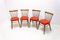 Mid-Century Dining Chairs by J. Kobylka, 1960s, Set of 4, Image 4
