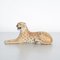 Escultura de leopardo pequeña de porcelana, Italia, Imagen 1
