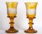 19th Century Covered Cups, Bohemia, Set of 2 3