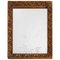 Small Wood and Stucco Mirror 1